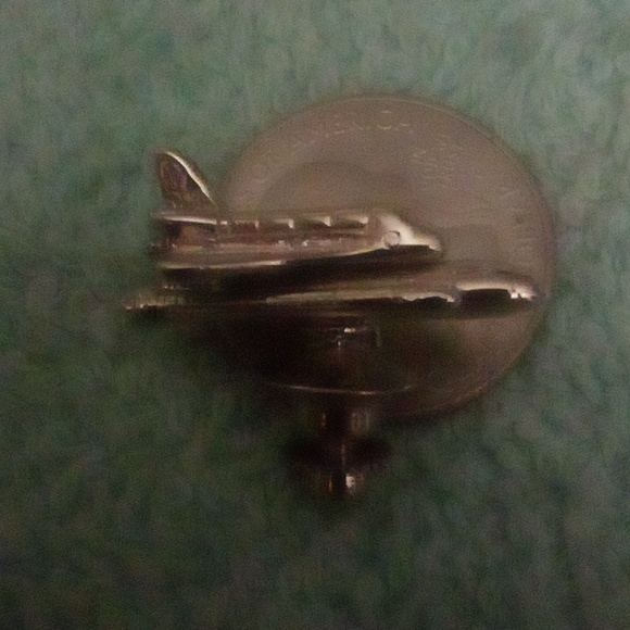 1980's Vintage NASA USA US Programme NASA Space Shuttle Lapel Pin NEW 🚀 - Picture 6 of 6